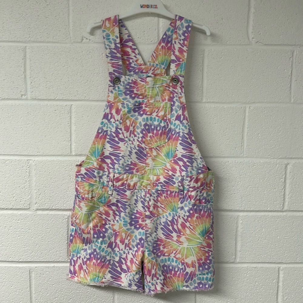 Rainbow butterfly Short overalls 🌈